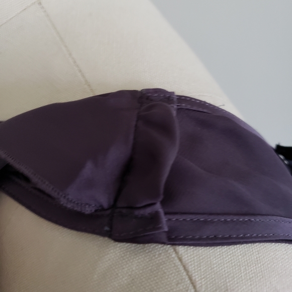 BEBE asymmetrical cowl wrap top - Picture 8 of 9